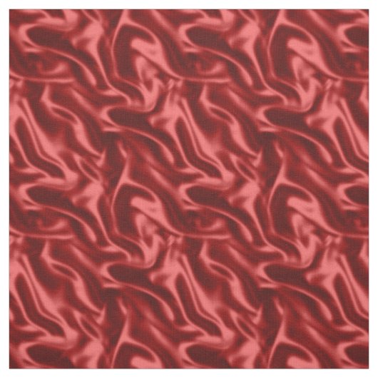 Passion Red Romantische Faux Satijn Trouwen Stof (Swatch)