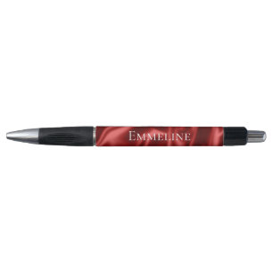 Passion Red Romantische Faux Satin Pen
