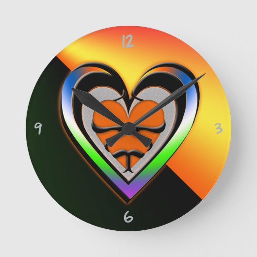 Passion  ronde klok (Voorkant)