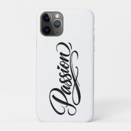 Passion Script | Elegant Minimalist Typography Case-Mate iPhone Case
