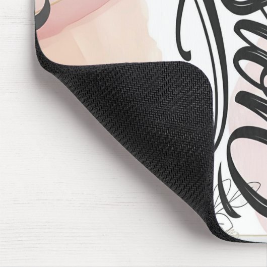 Passion Script | Elegant Minimalist Typography Muismat (Hoek)