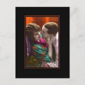 passionate couple vintage retro briefkaart (Voorkant)