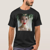 Passionate Crimson: Goddess of Dawn Rouge T-shirt (Voorkant)