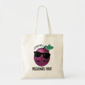Passionate Fruit Funny Passion Fruit Pun Tote Bag (Voorkant)