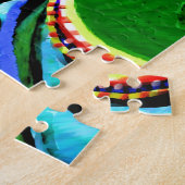 Passionate Kiss -  Indiase Cave Art Style Legpuzzel (Zijkant)