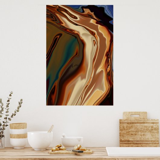 Passionate Kiss Poster (Keuken)