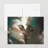 Passionate Kisses Briefkaart (Voorkant / Achterkant)