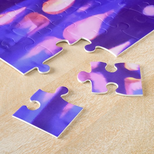 Passionate lesbische kus legpuzzel (Zijkant)