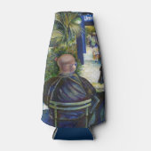 Passionate mensen die in het park spelen, NYC Flesjeskoeler (Voorkant)