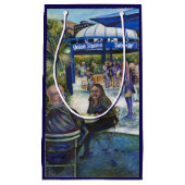 Passionate mensen die in het park spelen, NYC Klein Cadeauzakje (Voorkant)