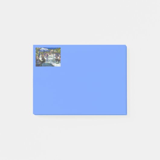 Passionate mensen die in het park spelen, NYC Post-it® Notes (Voorkant)