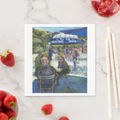 Passionate mensen die in het park spelen, NYC Servetten (Insitu)