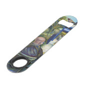 Passionate mensen die in het park spelen, NYC Speed Flessenopener (Achterkant Gekanteld)