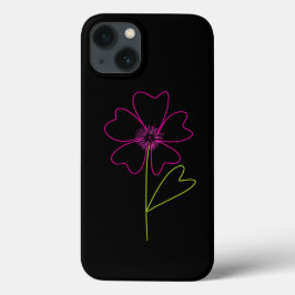 Passionate over roze bloemen Case-Mate iPhone case