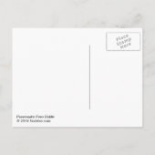 Passionate Paso Doble Briefkaart (Achterkant)