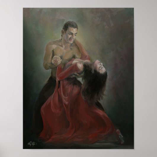 Passionate Paso Doble Fine Art Print (Voorkant)