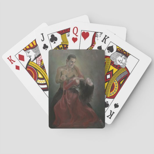 Passionate Paso Doble-kaarten voor fietsen Pokerkaarten (Achterkant)