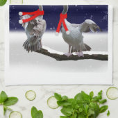 Passionate Pelicans Kitchen Towel Theedoek (Gevouwen)