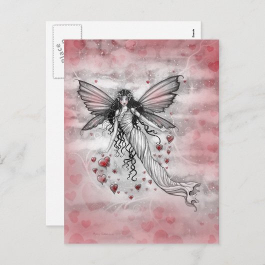 Passionate Sky Valentijn Briefkaart (Voorkant / Achterkant)