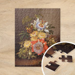 Passionbloemen | Ferdinand Bauer Legpuzzel<br><div class="desc">Passionbloemen (1812) van de Oostenrijkse kunstenaar Ferdinand Bauer. Origineel kunstwerk is olie op houten paneel. Dit mooie kunstschilderij toont een stilstaand leven van kleurrijke bloemen en een vlinder. Gebruik de ontwerphulpmiddelen om douanetekst toe te voegen of het afbeelding te personaliseren.</div>