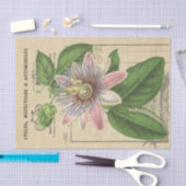 Passionflower Vintage Floral Tissuepapier (Craft)