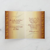Passionflower Wedding Rust Save the Date (Binnen)