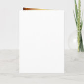 Passionflower Wedding Rust Save the Date (Achterkant)