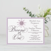 Passionflower wordt een uitnodiging tot weddenscha (Staand voorkant)