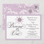 Passionflower wordt een uitnodiging tot weddenscha (Voorkant / Achterkant)