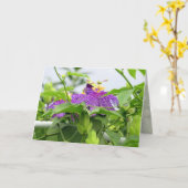 Passionijn Wenskaart Kaart (Gele Bloem)