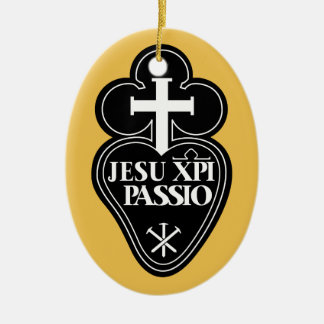 Passionisten symboliseren kerstboomversiering keramisch ornament