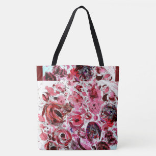 Passionred All-Over-Print Canvas tas, groot Tote Bag