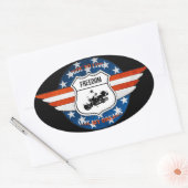 PassionRider-sticker Ovale Sticker (Envelop)