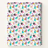 Passions in Motion: A Celebration of Creativity  Notitieboek (Achterkant)