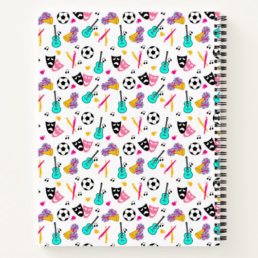 Passions in Motion: A Celebration of Creativity Notitieboek (Achterkant)