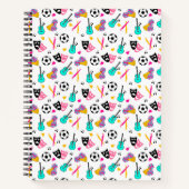 Passions in Motion: A Celebration of Creativity  Notitieboek (Voorkant)