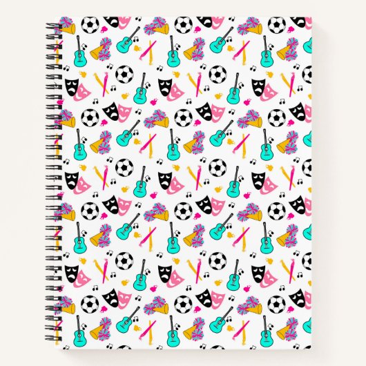 Passions in Motion: A Celebration of Creativity  Notitieboek (Voorkant)