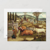 Passions van Pasiphae, echtgenote van King Minos v Briefkaart (Voorkant / Achterkant)