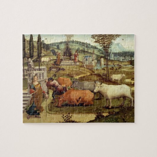 Passions van Pasiphae, echtgenote van King Minos v Legpuzzel (Horizontaal)