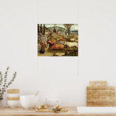 Passions van Pasiphae, echtgenote van King Minos v Poster (Keuken)