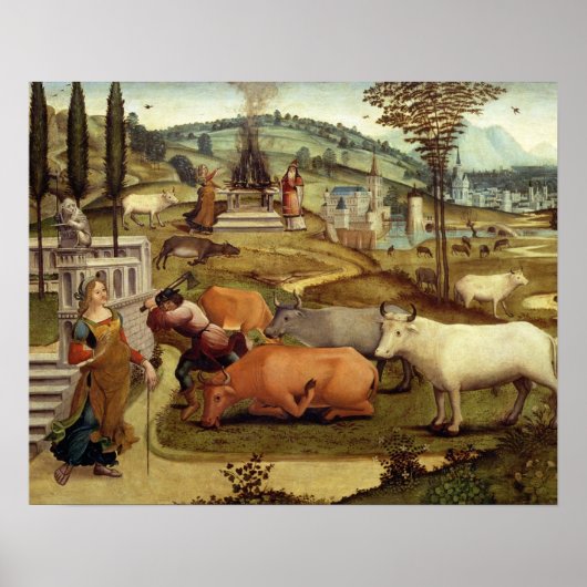 Passions van Pasiphae, echtgenote van King Minos v Poster (Voorkant)