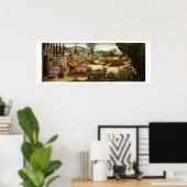 Passions van Pasiphae, echtgenote van King Minos v Poster (Thuiskantoor)