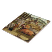 Passions van Pasiphae, echtgenote van King Minos v Tegeltje (Zijkant)