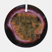 Passionvruchten op een Provente markt Glas Ornament (Achterkant)