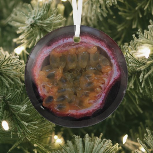 Passionvruchten op een Provente markt Glas Ornament (Insitu)