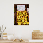 Passionvruchten voor verkoop poster (Keuken)