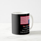 Passive-aggressive coffee mug koffiemok (Voorkant rechts)