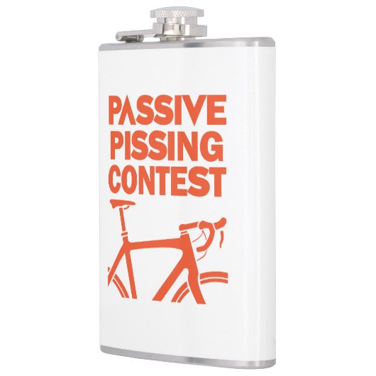Passive Pissingwedstrijd Heupfles (Links)