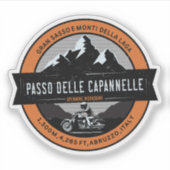    Passo delle Capannelle , Abruzzo, Italy Sticker (Voorkant)