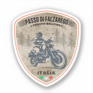 Passo di Falzarego-italiaanse bergpas Sticker